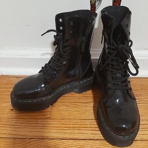 Dr martens doc martens rainbow Jadon boots woman's size 6 UK size 4